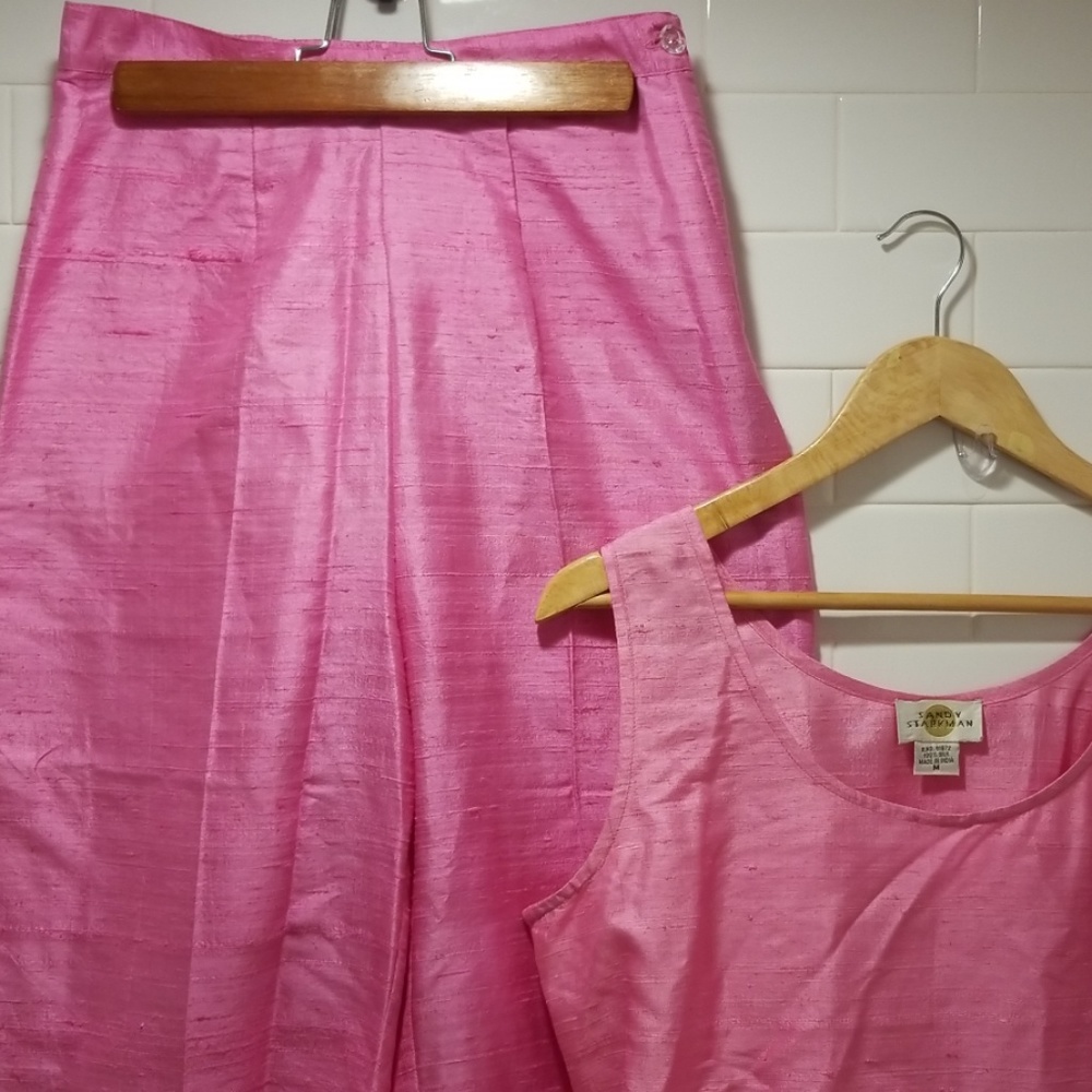 Sweet Pink Capri/Top Set